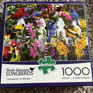 North American Songbirds 1000 Piece Puzzle